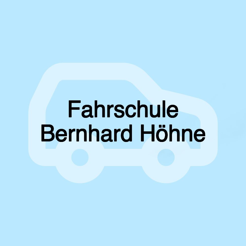 Fahrschule Bernhard Höhne