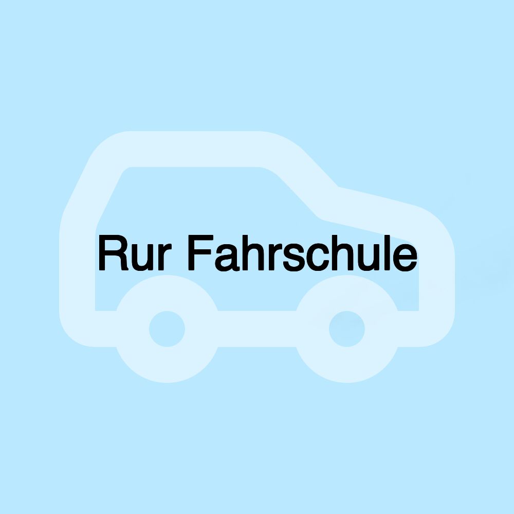 Rur Fahrschule Rur Fahrschule