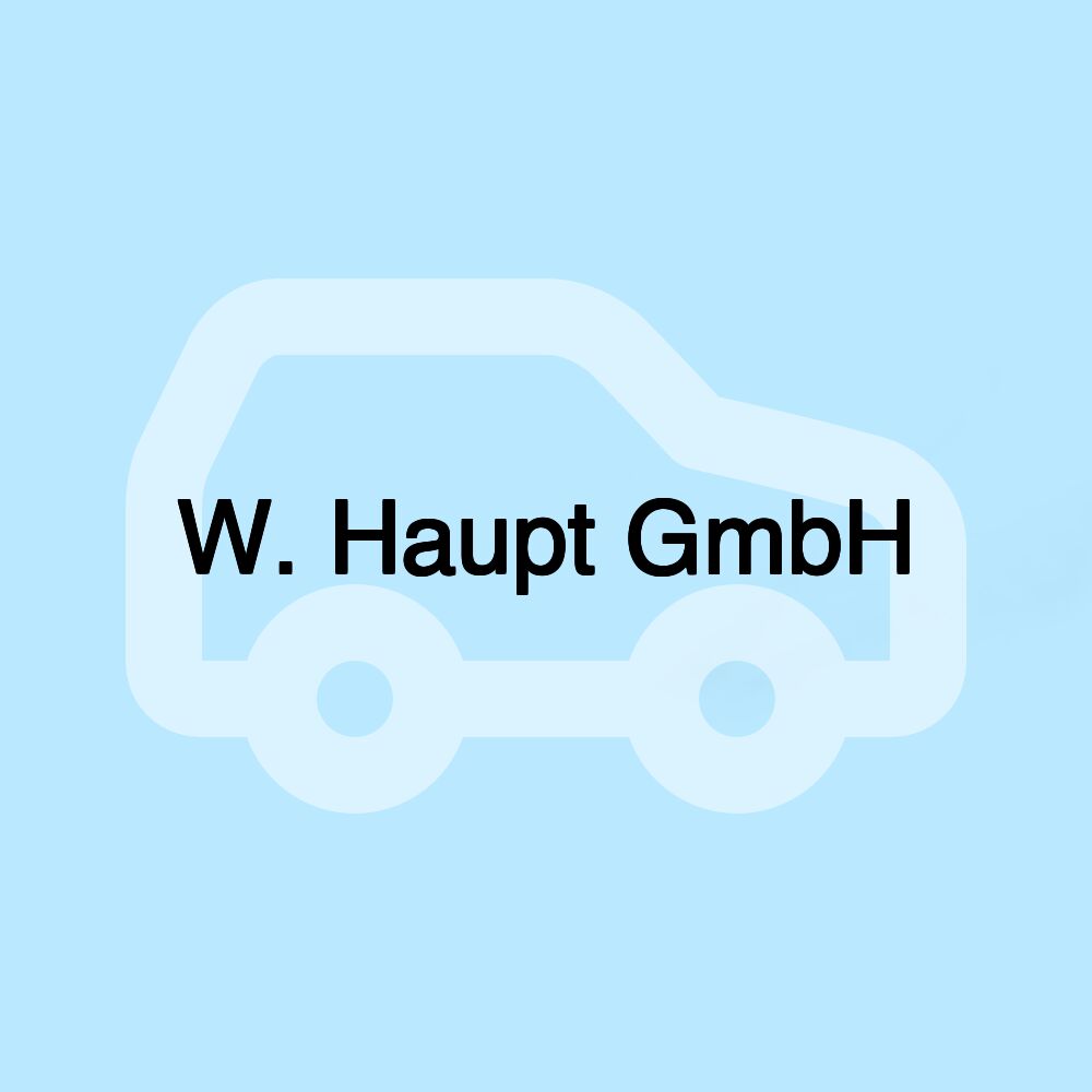 W. Haupt GmbH