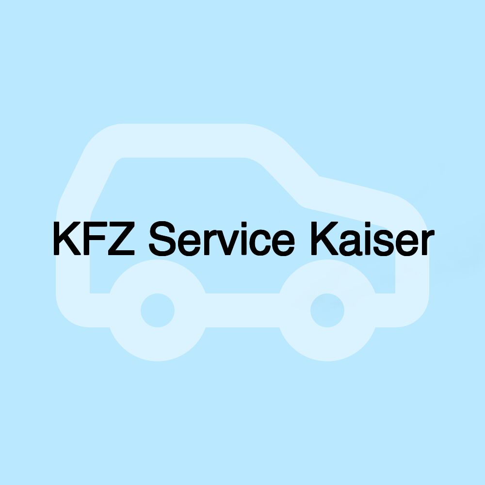KFZ Service Kaiser