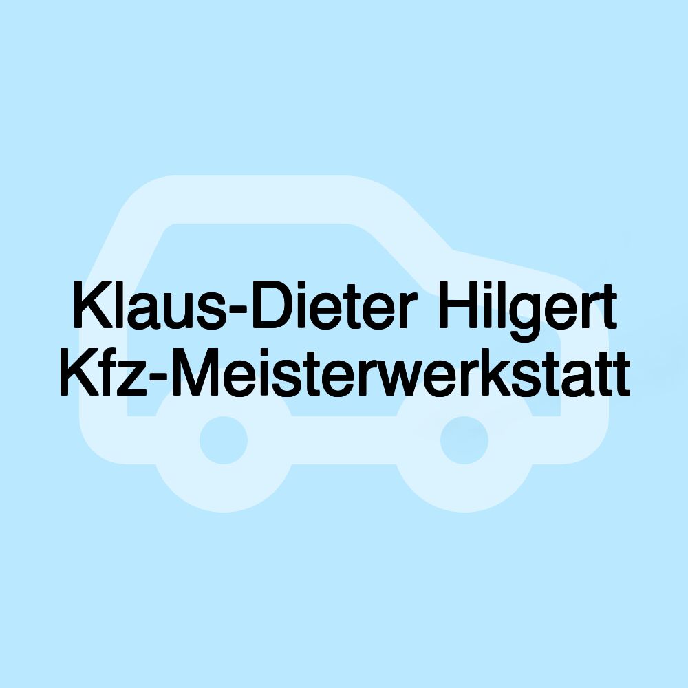 Klaus-Dieter Hilgert Kfz-Meisterwerkstatt