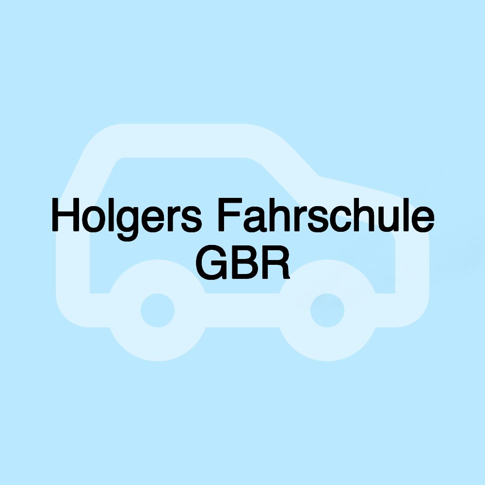 Holgers Fahrschule GBR