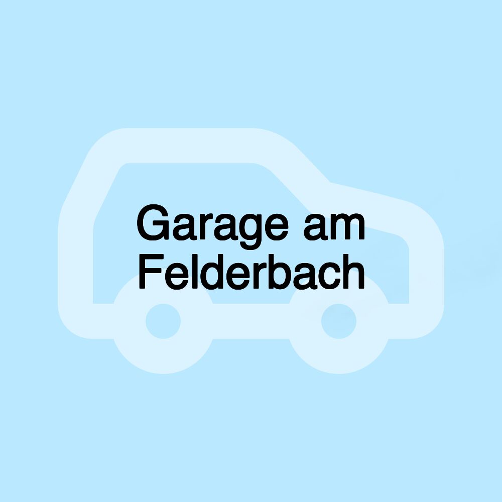 Garage am Felderbach