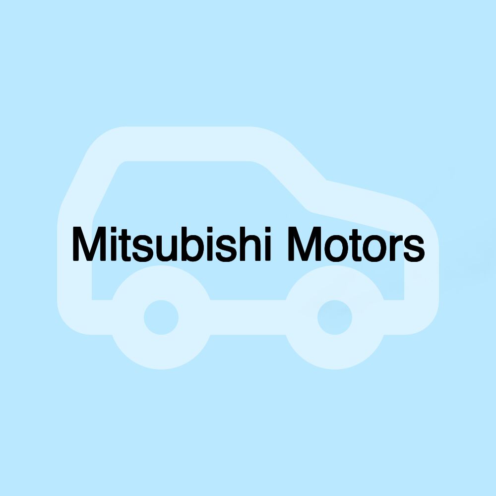 Mitsubishi Motors Mitsubishi Motors