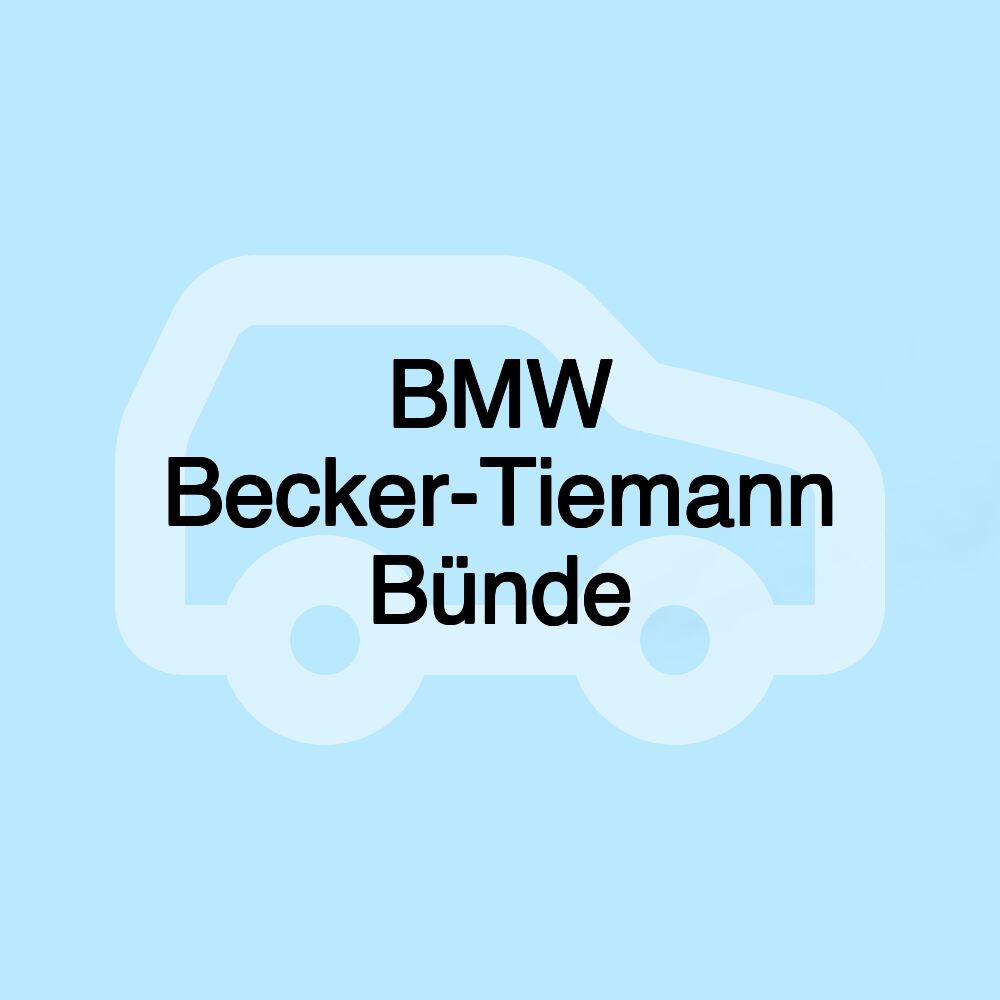 BMW Becker-Tiemann Bünde