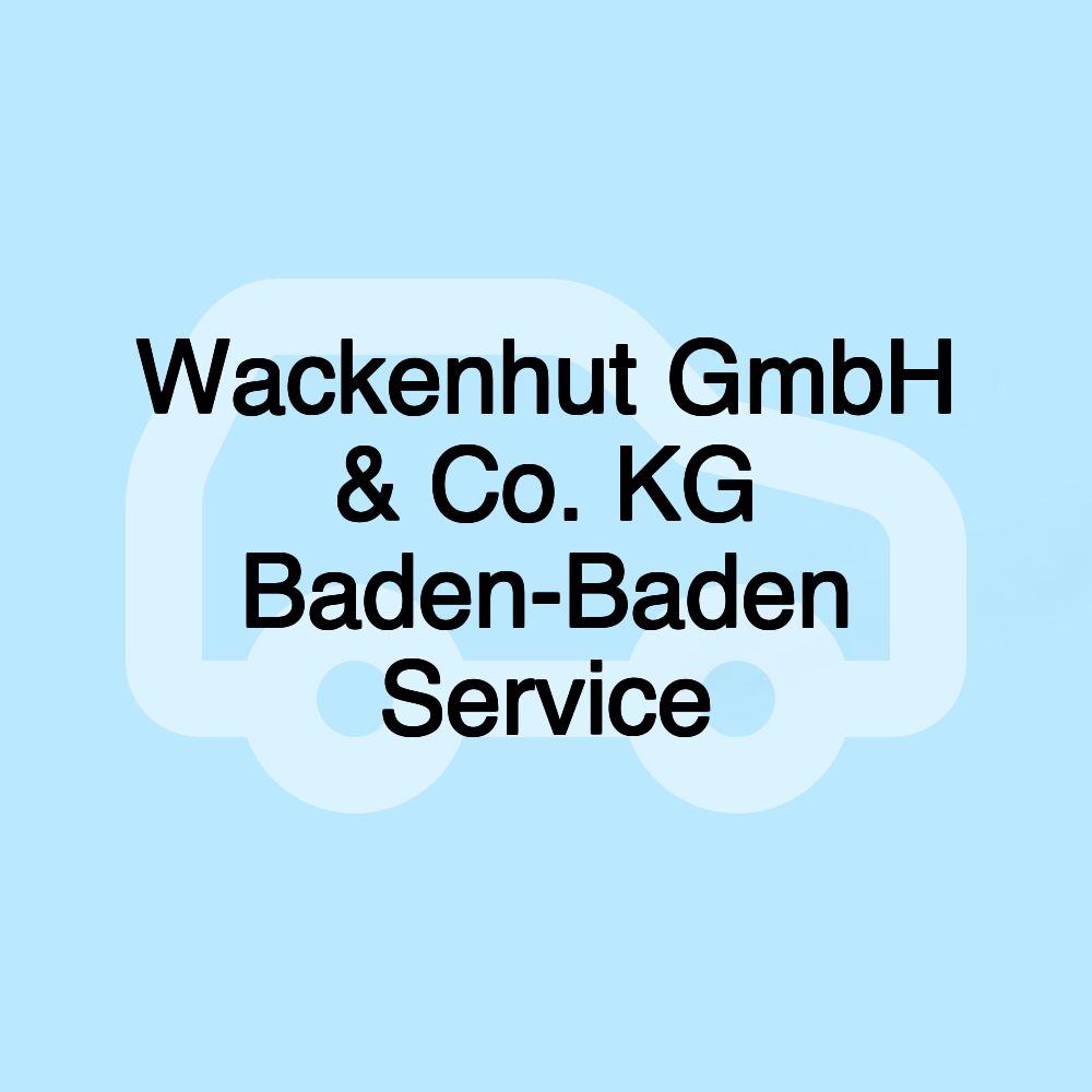 Wackenhut GmbH & Co. KG Baden-Baden Service