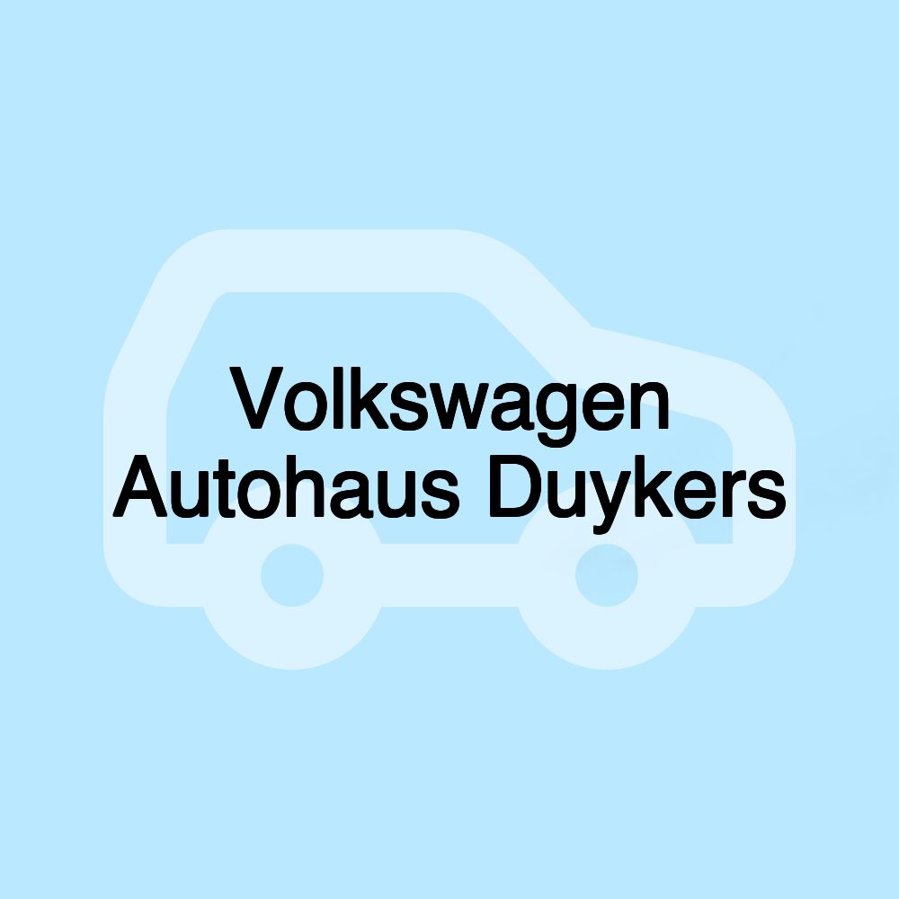 Volkswagen Autohaus Duykers