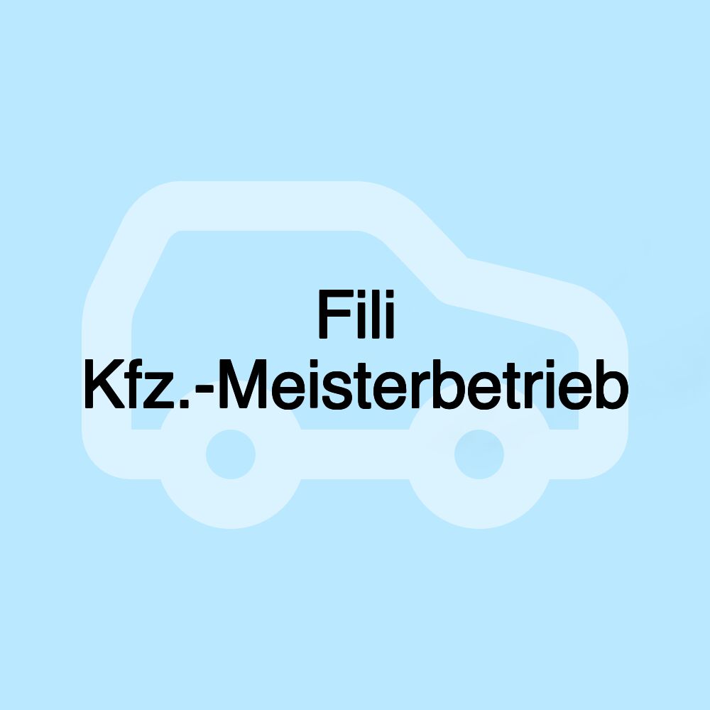 Fili Kfz.-Meisterbetrieb