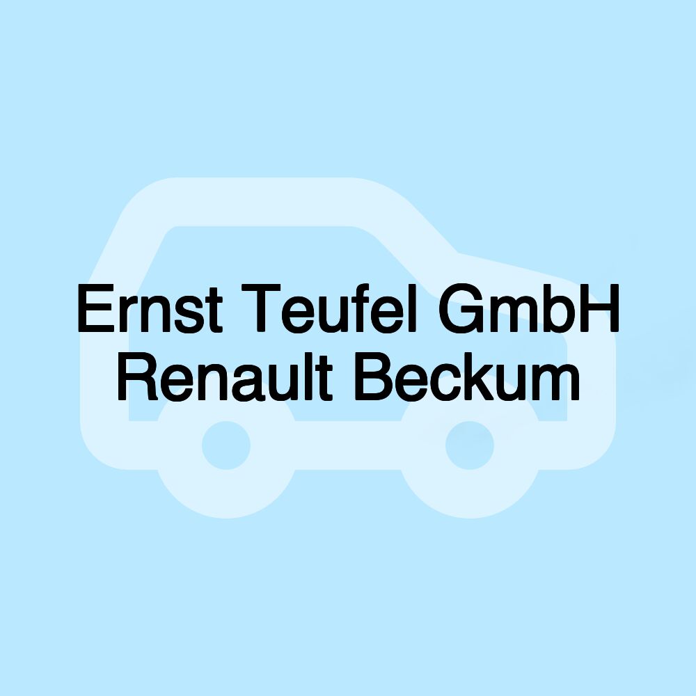 Ernst Teufel GmbH Renault Beckum