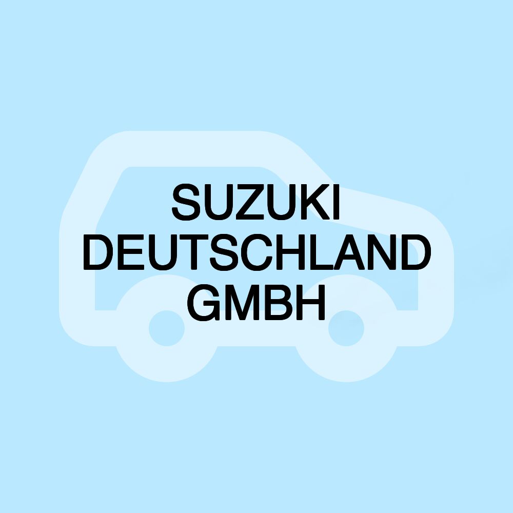 SUZUKI DEUTSCHLAND GMBH
