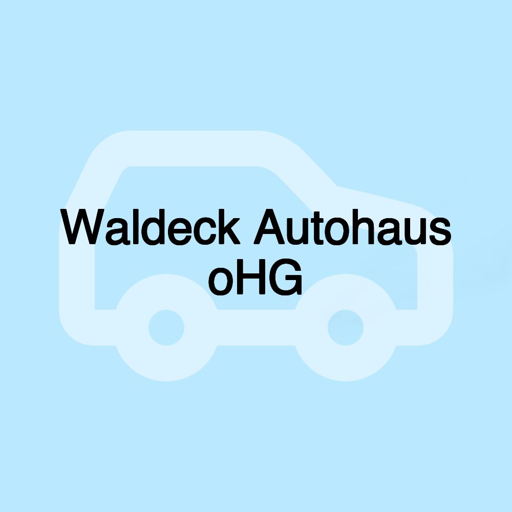 Waldeck Autohaus oHG