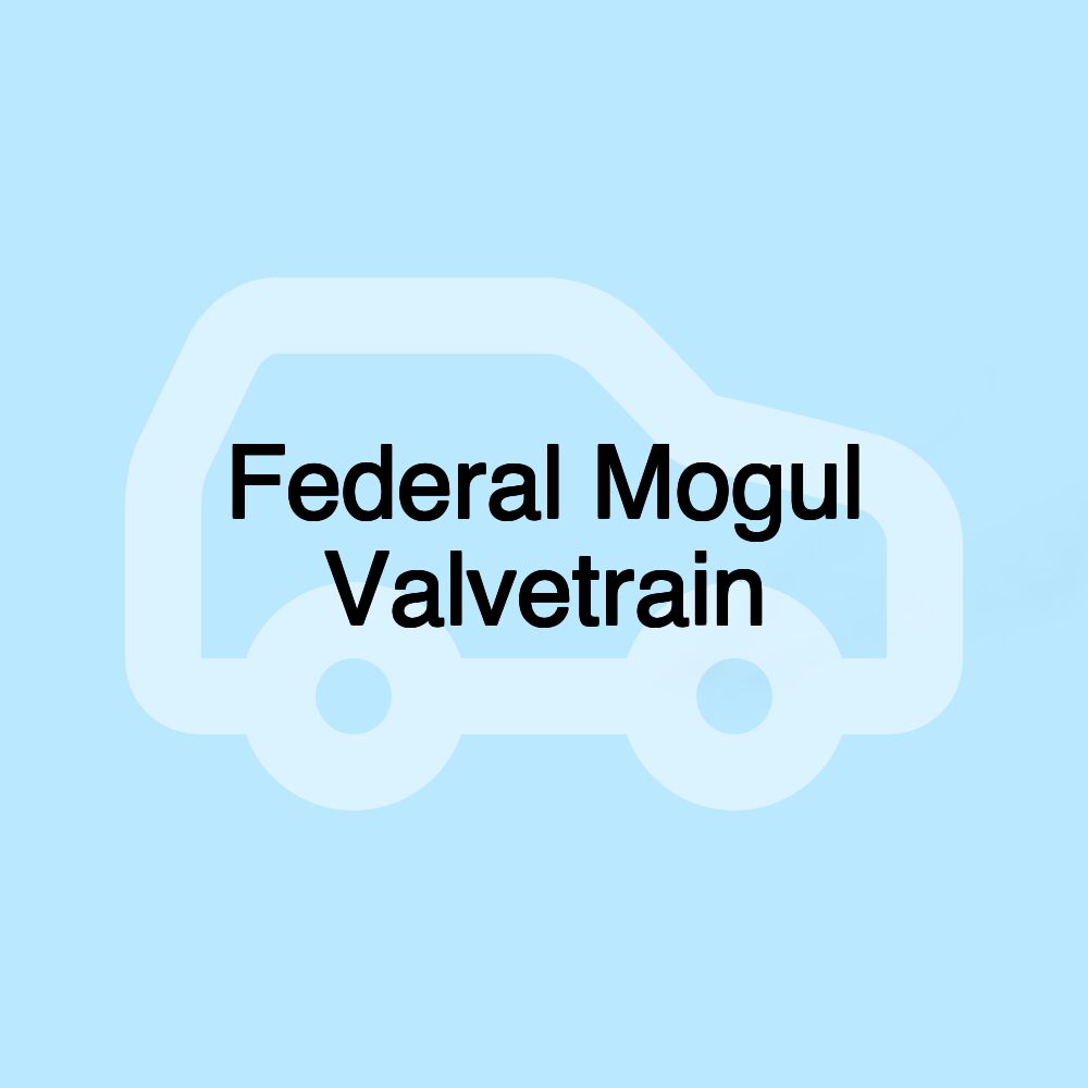 Federal Mogul Valvetrain