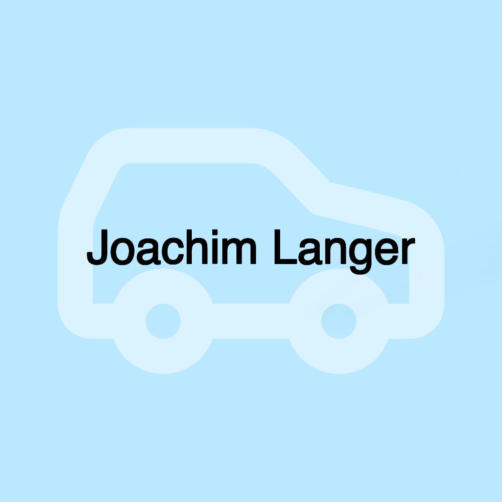 Joachim Langer