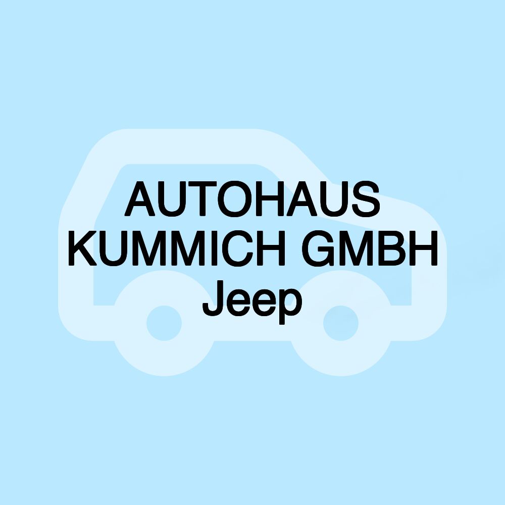 AUTOHAUS KUMMICH GMBH Jeep