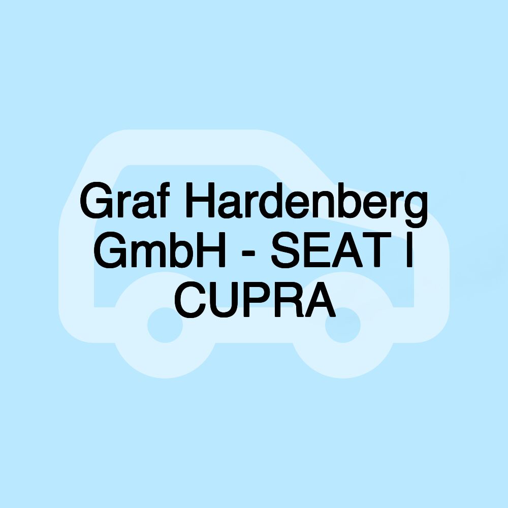 Graf Hardenberg GmbH - SEAT | CUPRA Graf Hardenberg GmbH - SEAT | CUPRA