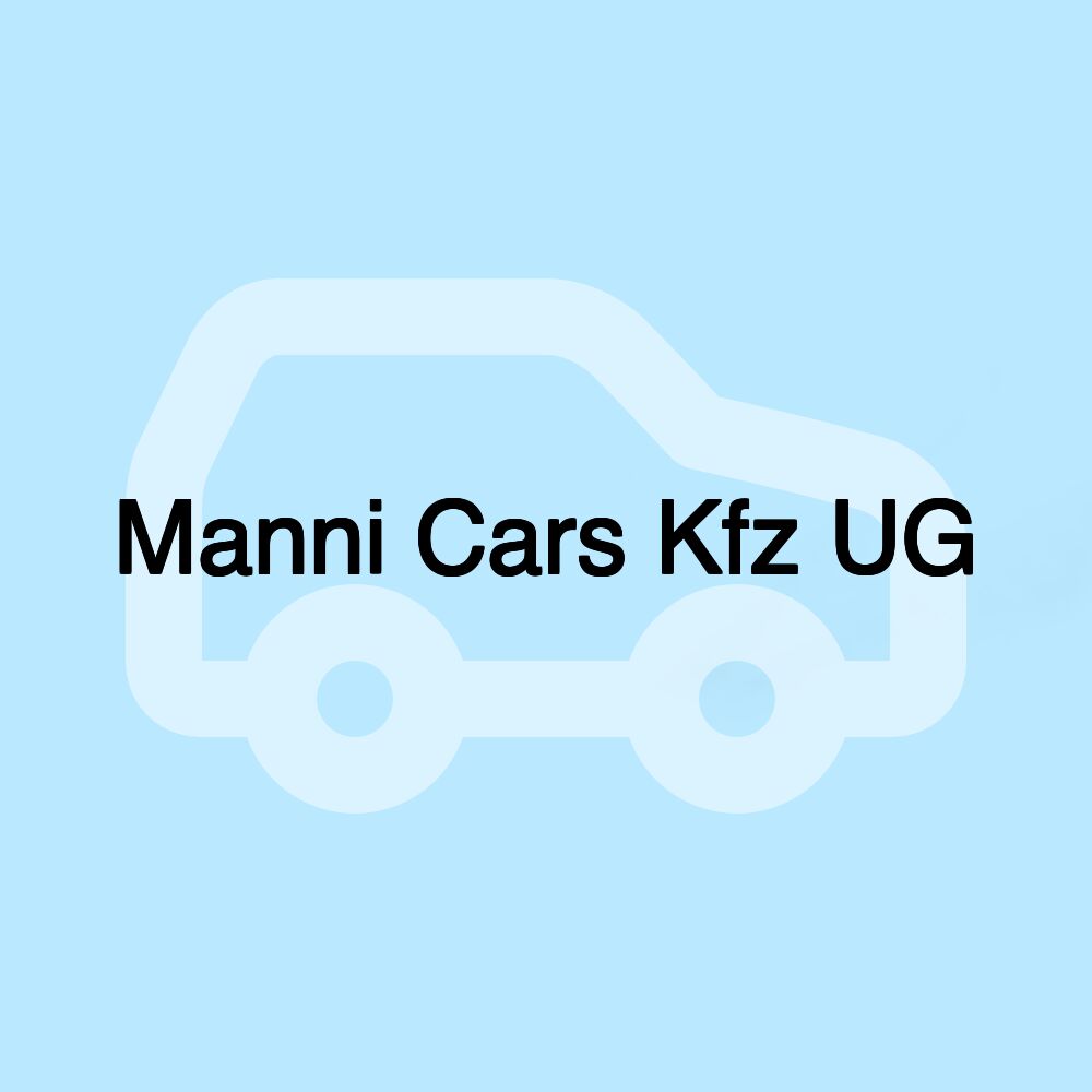 Manni Cars Kfz UG