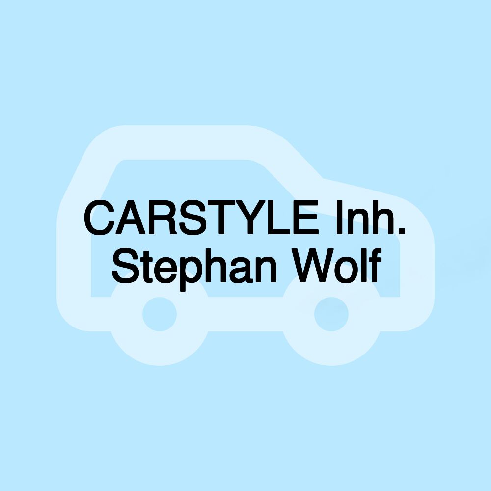 CARSTYLE Inh. Stephan Wolf CARSTYLE Inh. Stephan Wolf