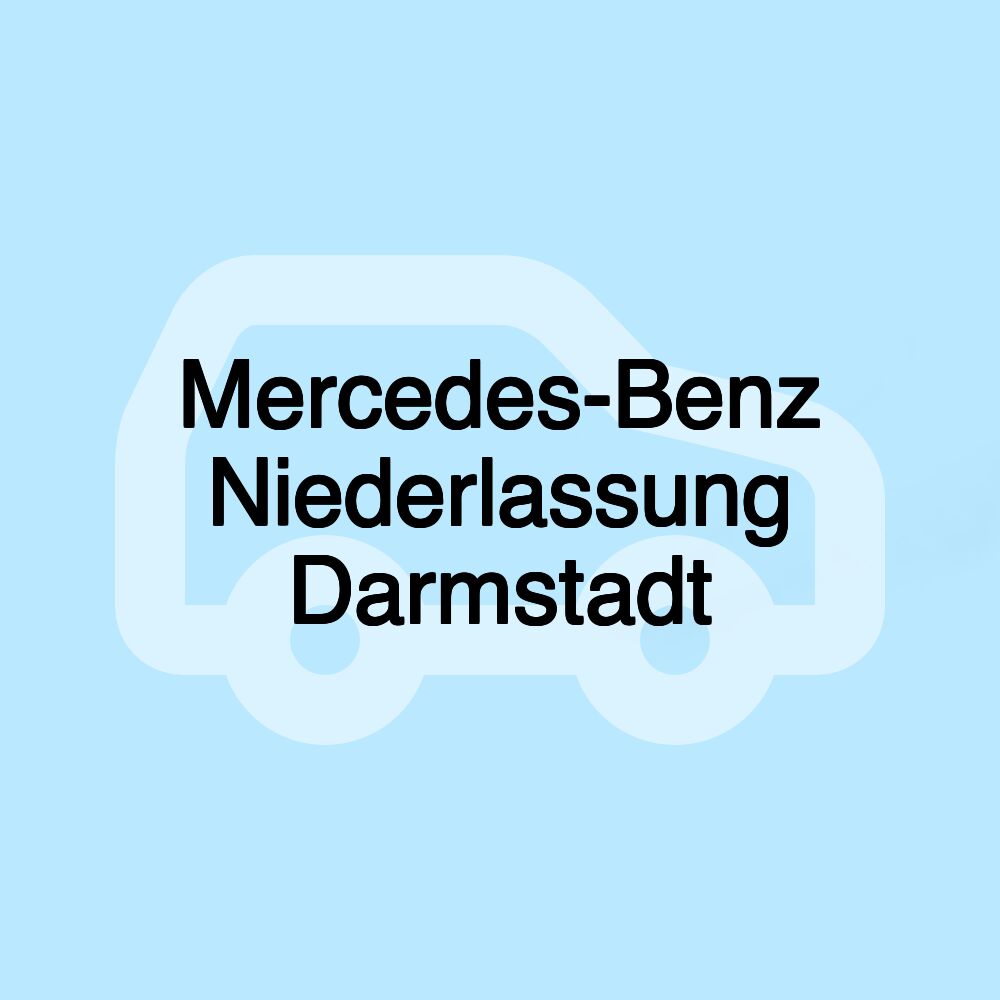 Mercedes-Benz Niederlassung Darmstadt