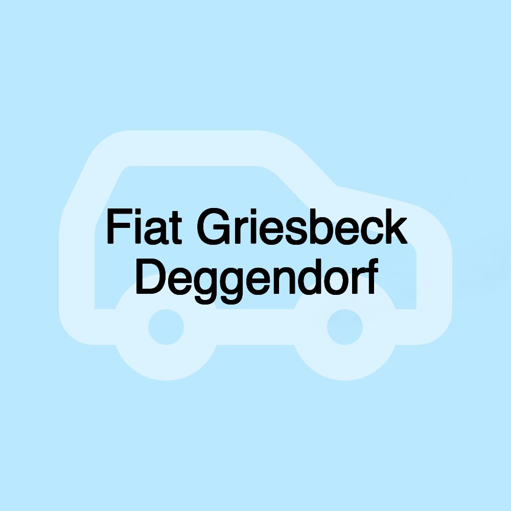 Fiat Griesbeck Deggendorf