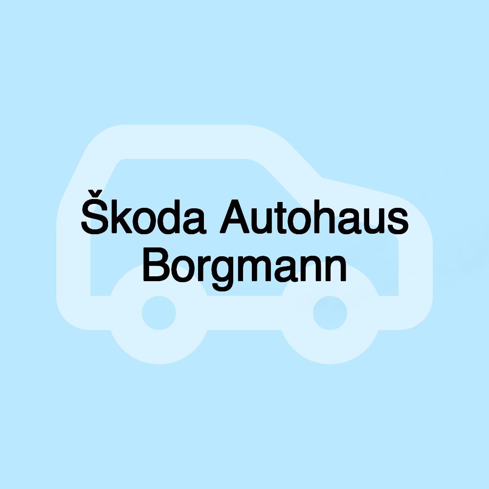 Škoda Autohaus Borgmann