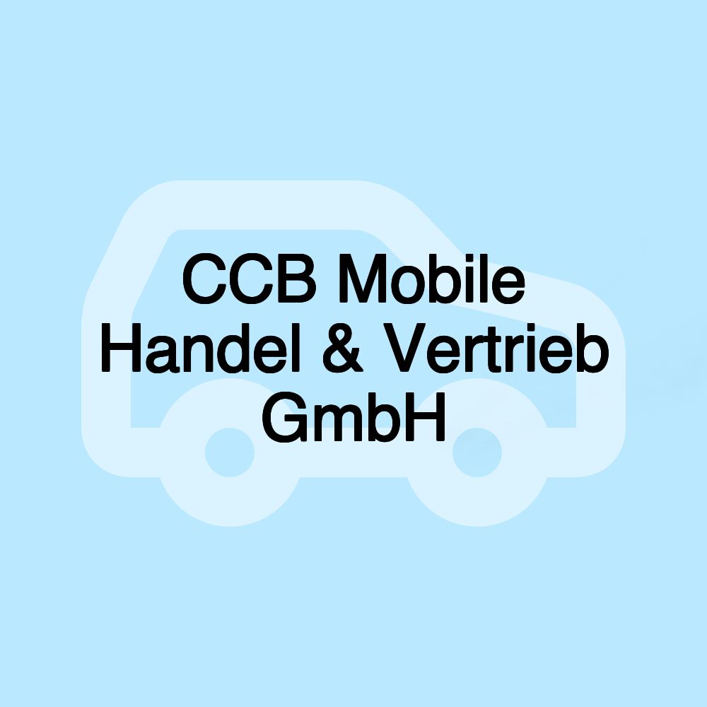 CCB Mobile Handel & Vertrieb GmbH