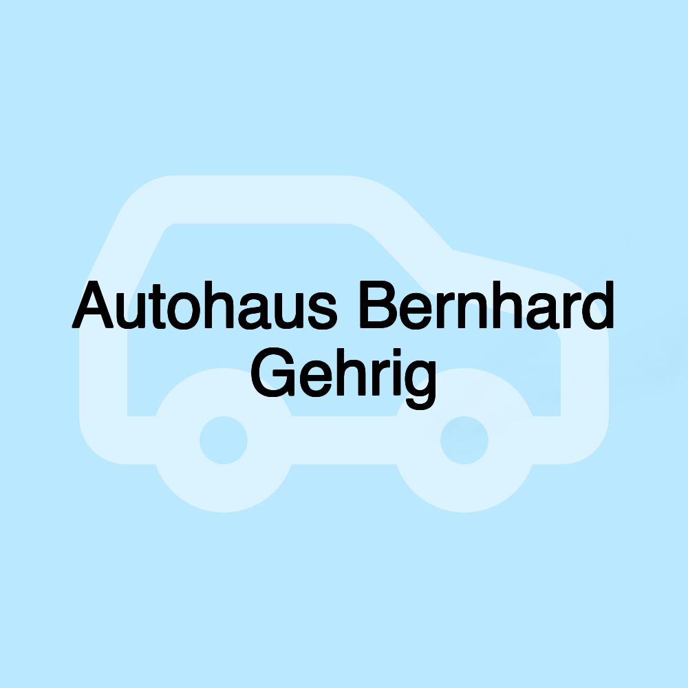 Autohaus Bernhard Gehrig