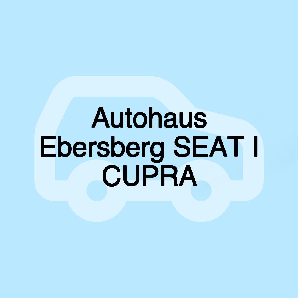 Autohaus Ebersberg SEAT I CUPRA