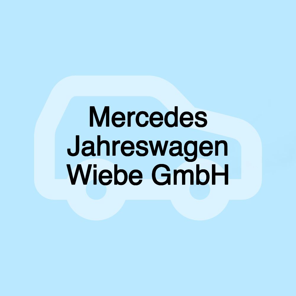 Mercedes Jahreswagen Wiebe GmbH