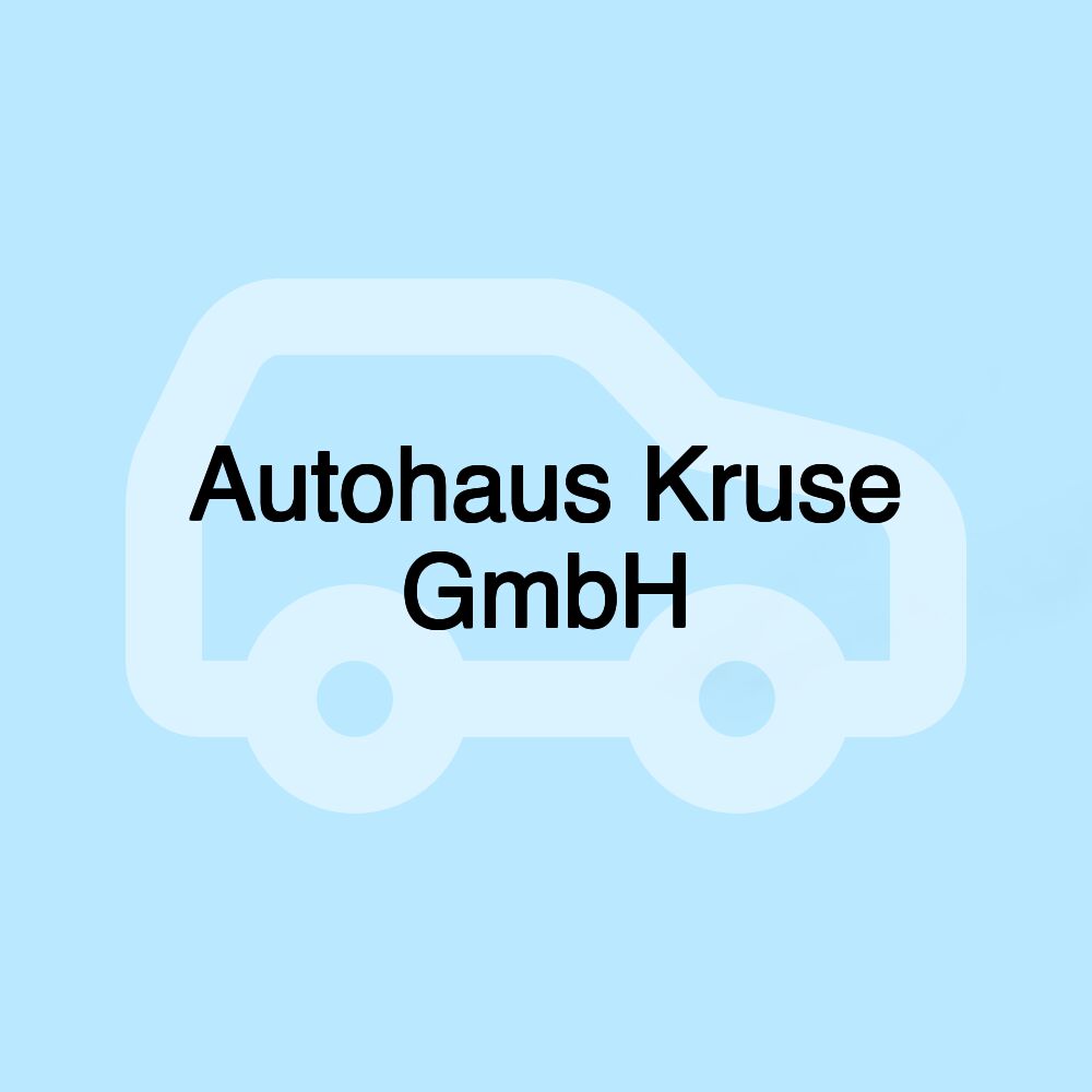 Autohaus Kruse GmbH