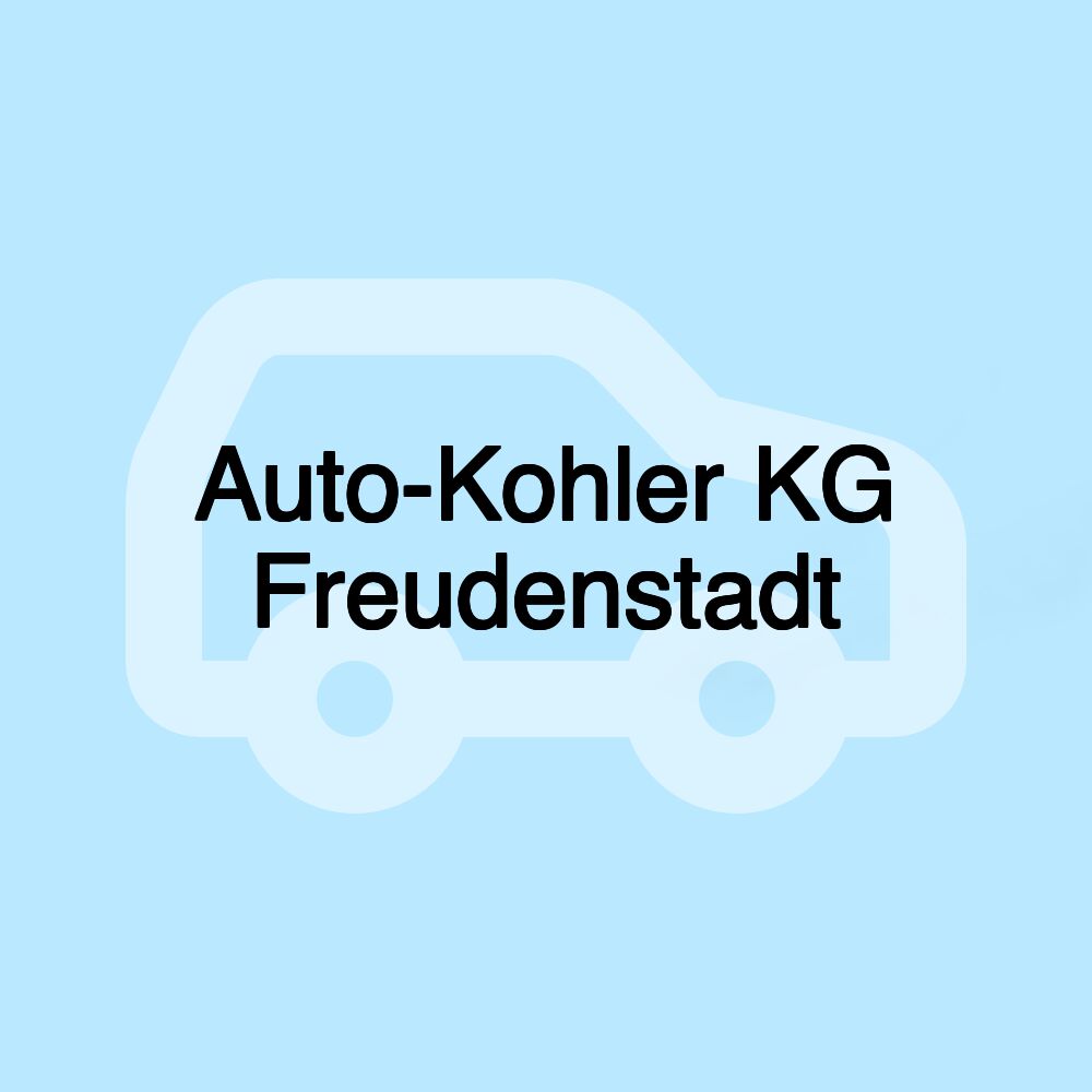 Auto-Kohler KG Freudenstadt