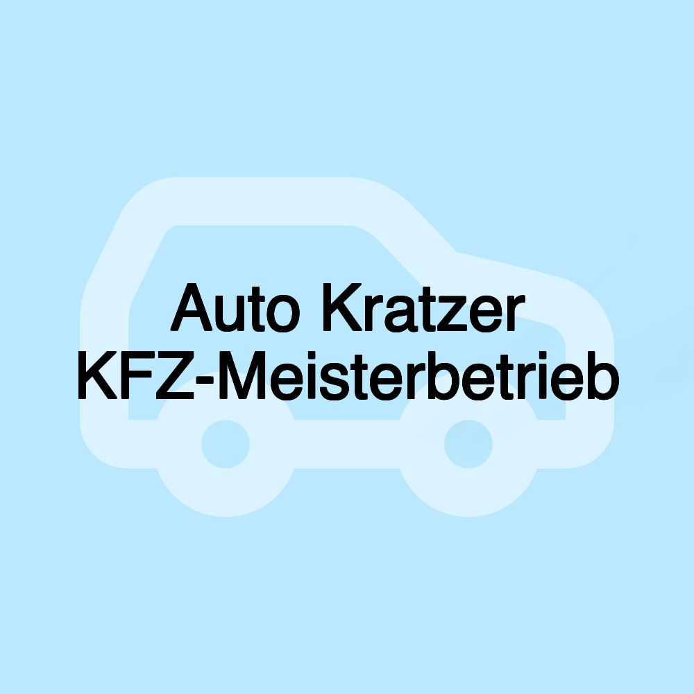 Auto Kratzer KFZ-Meisterbetrieb Auto Kratzer KFZ-Meisterbetrieb