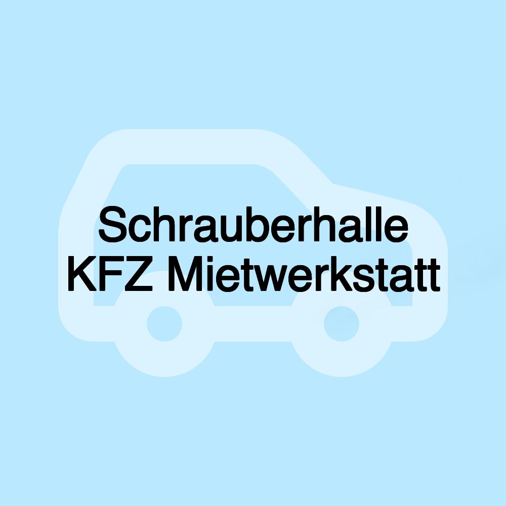 Schrauberhalle KFZ Mietwerkstatt