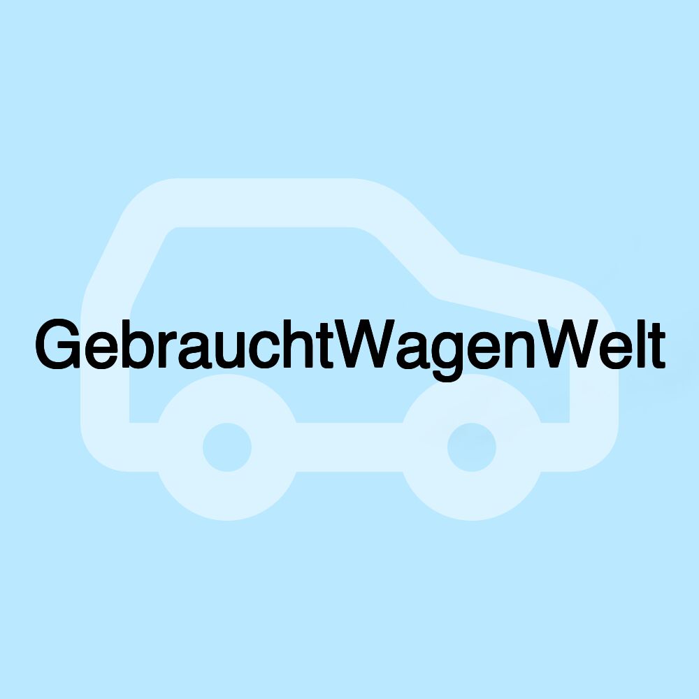 GebrauchtWagenWelt