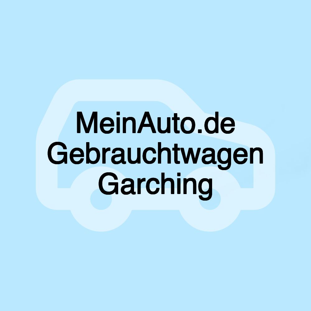 MeinAuto.de Gebrauchtwagen Garching