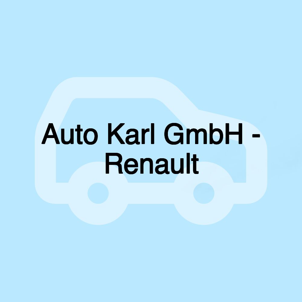 Auto Karl GmbH - Renault