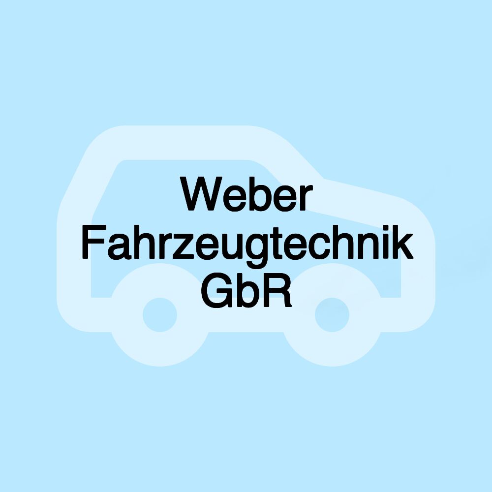 Weber Fahrzeugtechnik GbR