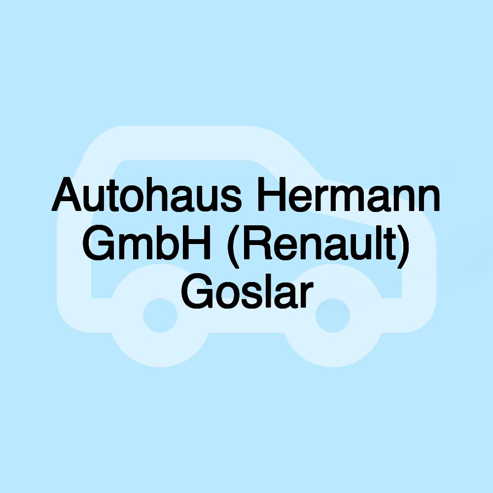 Autohaus Hermann GmbH (Renault) Goslar