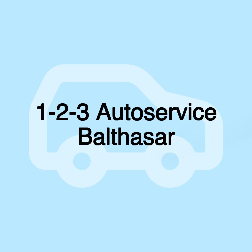 1-2-3 Autoservice Balthasar 1-2-3 Autoservice Balthasar