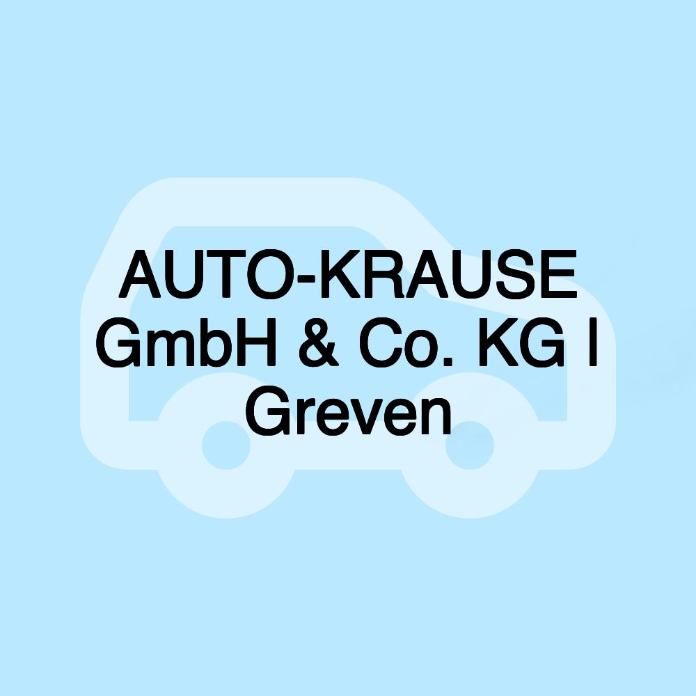 AUTO-KRAUSE GmbH & Co. KG | Greven