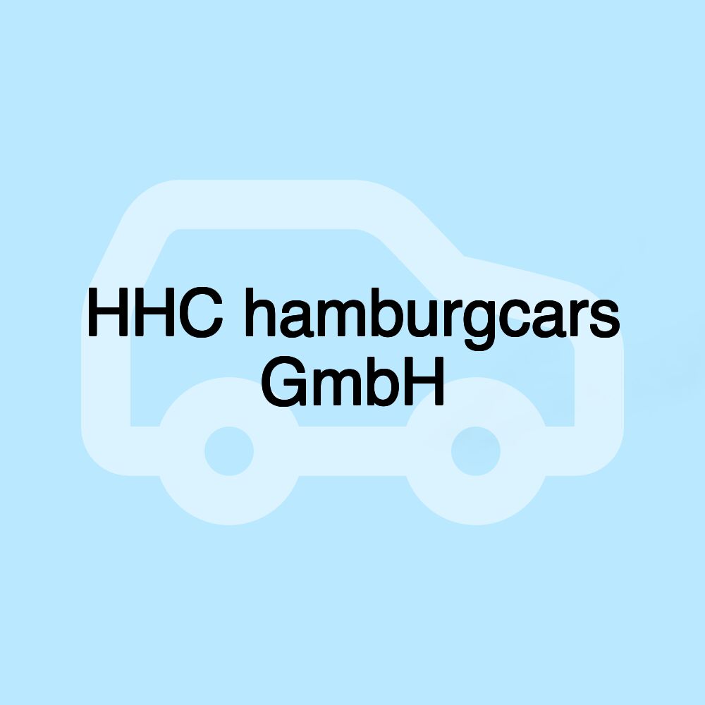 HHC hamburgcars GmbH HHC hamburgcars GmbH