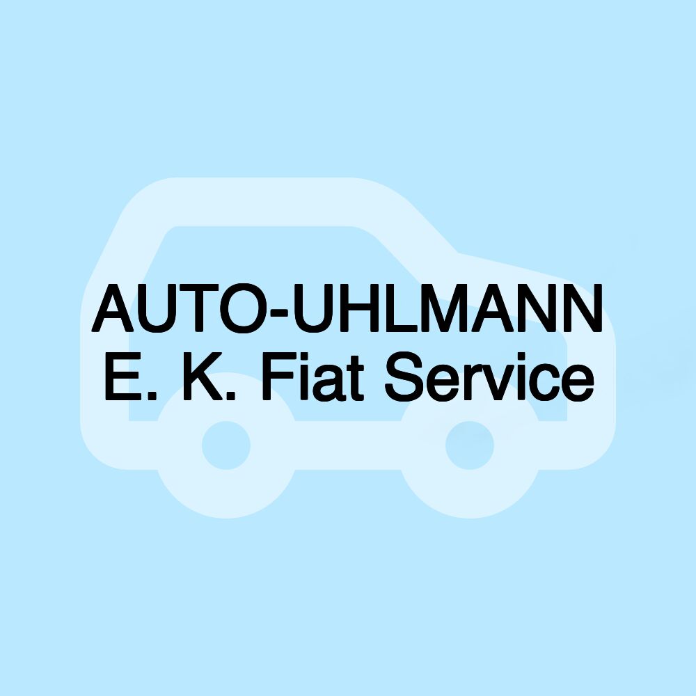 AUTO-UHLMANN E. K. Fiat Service