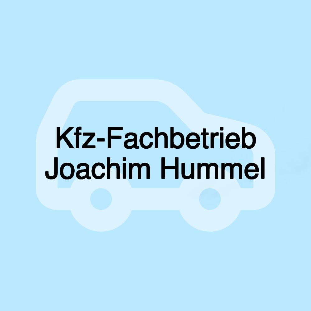 Kfz-Fachbetrieb Joachim Hummel