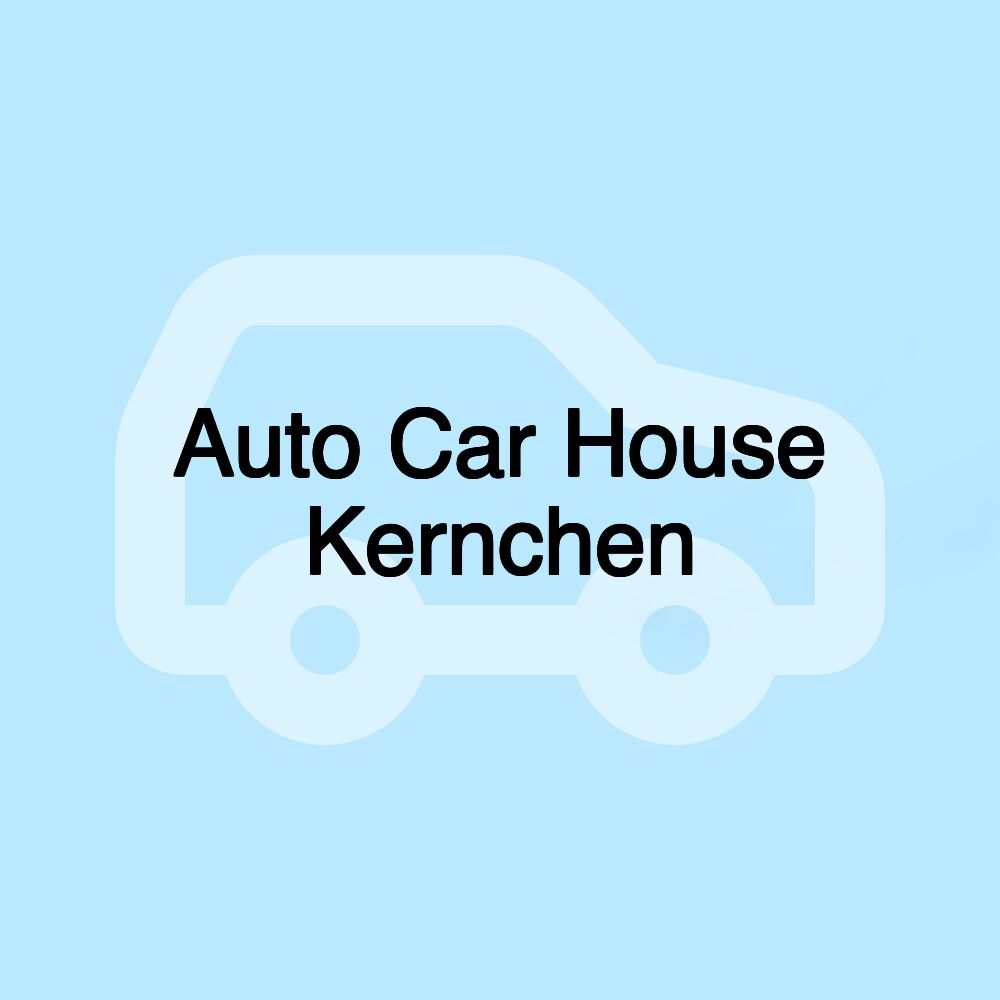Auto Car House Kernchen