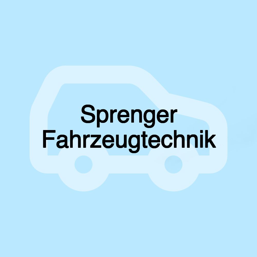 Sprenger Fahrzeugtechnik