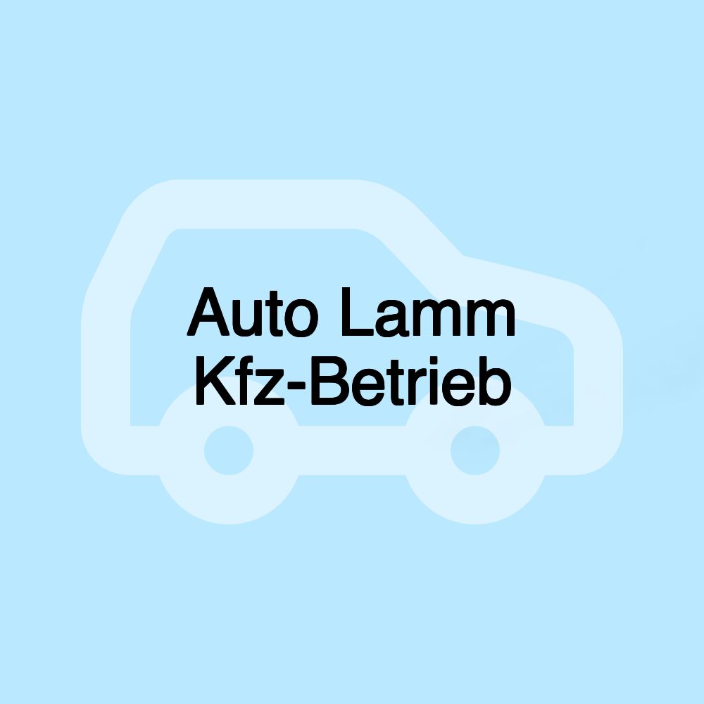 Auto Lamm Kfz-Betrieb