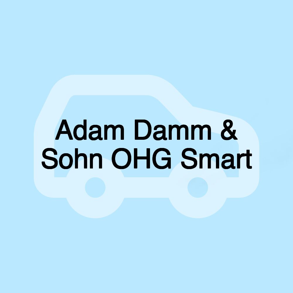 Adam Damm & Sohn OHG Smart Adam Damm & Sohn OHG Smart