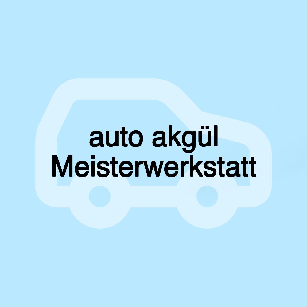 auto akgül Meisterwerkstatt