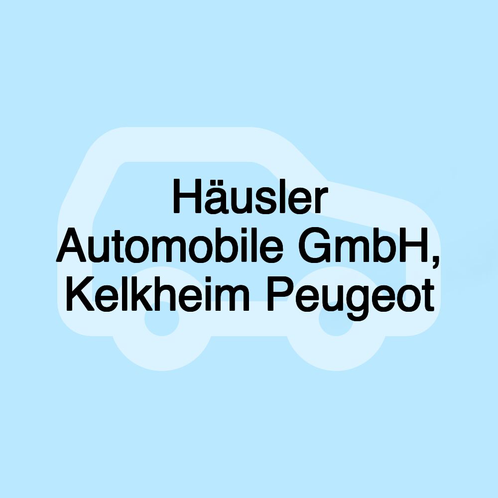 Häusler Automobile GmbH, Kelkheim Peugeot