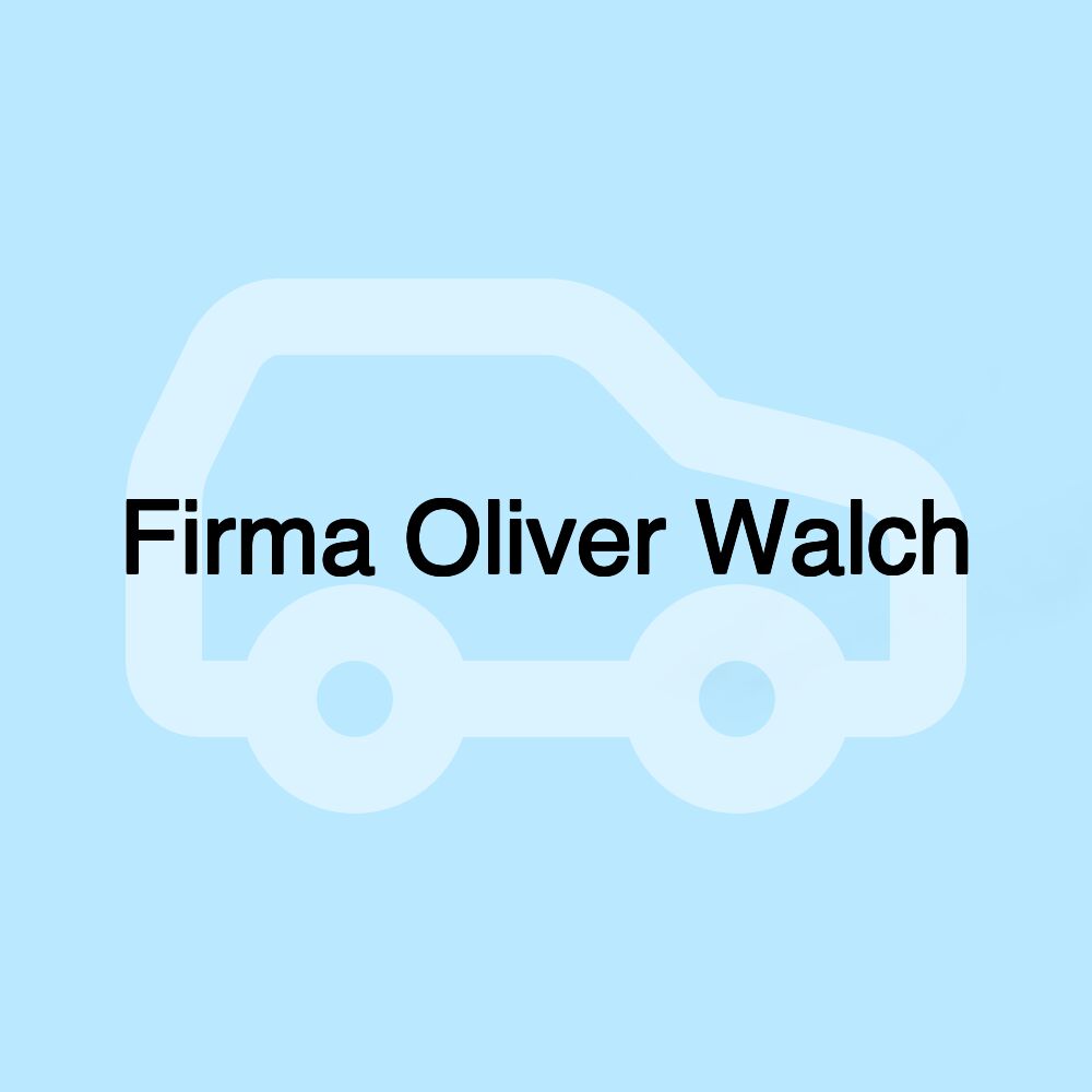 Firma Oliver Walch