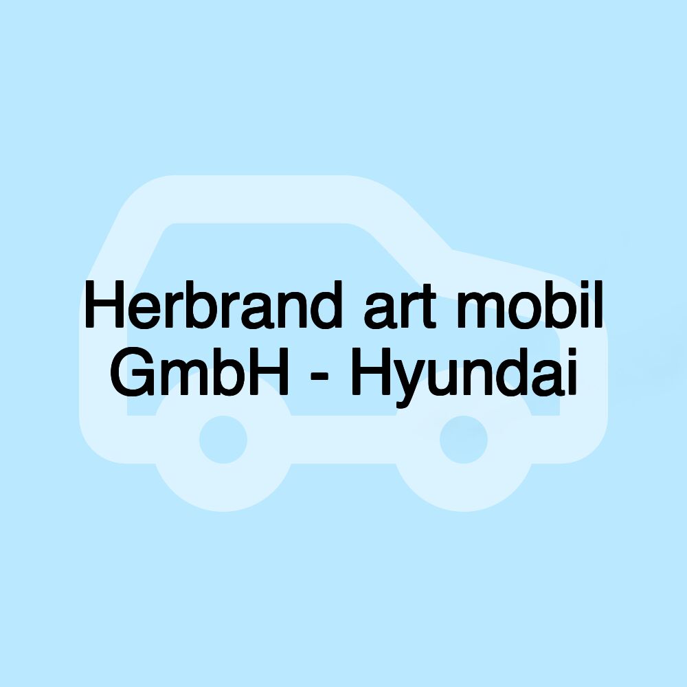 Herbrand art mobil GmbH - Hyundai